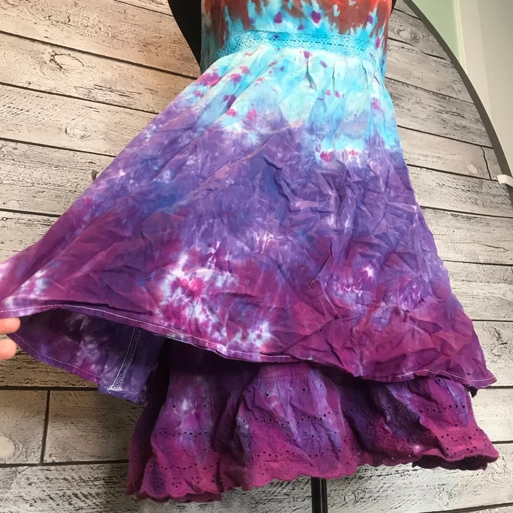 Mossimo supply co hand Tiedyed dress - Picture 6 of 8
